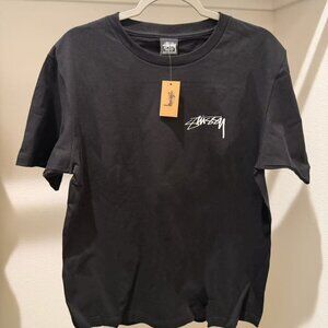Stussy Spider Graphic Tee Black BNWT Arachnid Pig Dyed Shirt
